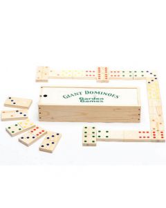 Giant Wooden Dominoes to hire from Yardparty