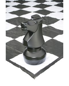 3m x 3m PVC Giant Portable Chess and Checkers Mat to hire from Yardparty